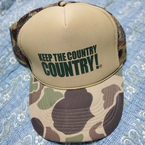 Hawaiian keep the country, country hat